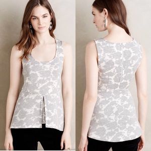 Anthropologie Akemi + Kin Neoprene Peplum Top